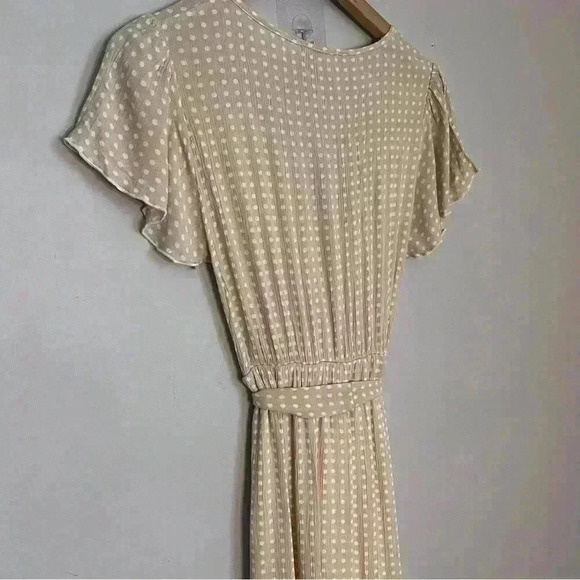 Tea n Rose Crinkled Boho Style Maxi Dress. - Picture 3 of 4